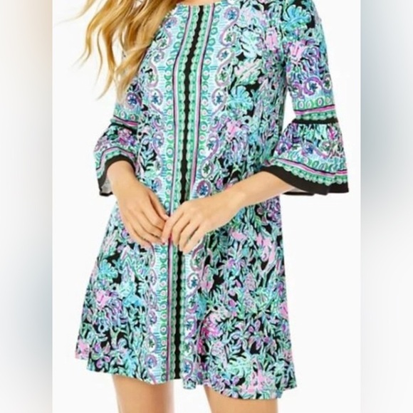 Lilly Pulitzer Ophelia Swing Dress Lets get Wild Size XXL EUC Worn once. - Picture 11 of 12